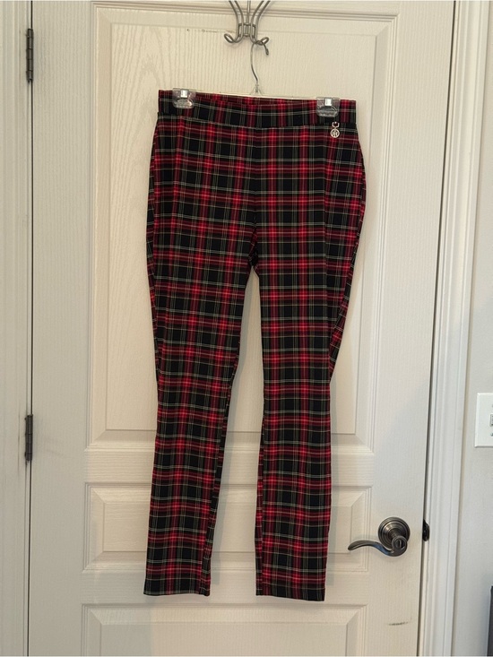 Tommy Hilfiger Pants - Tommy Hilfiger Red and Black Plaid Women's Pants
